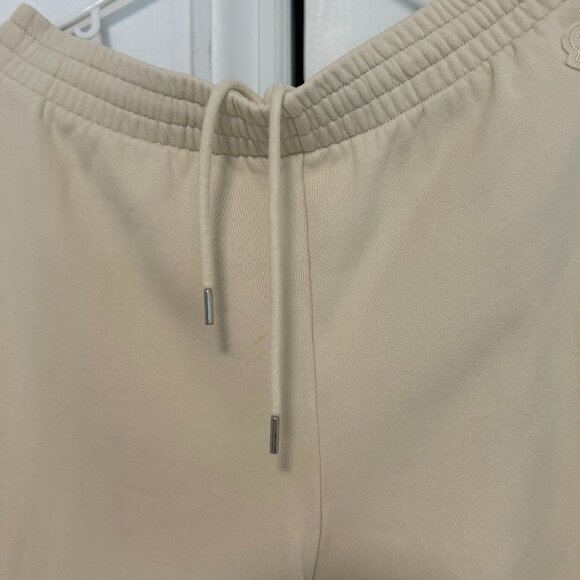 Moncler Beige Hoodie & Joggers Logo Lounge Set M | $1,250 Retail - Picture 14 of 16